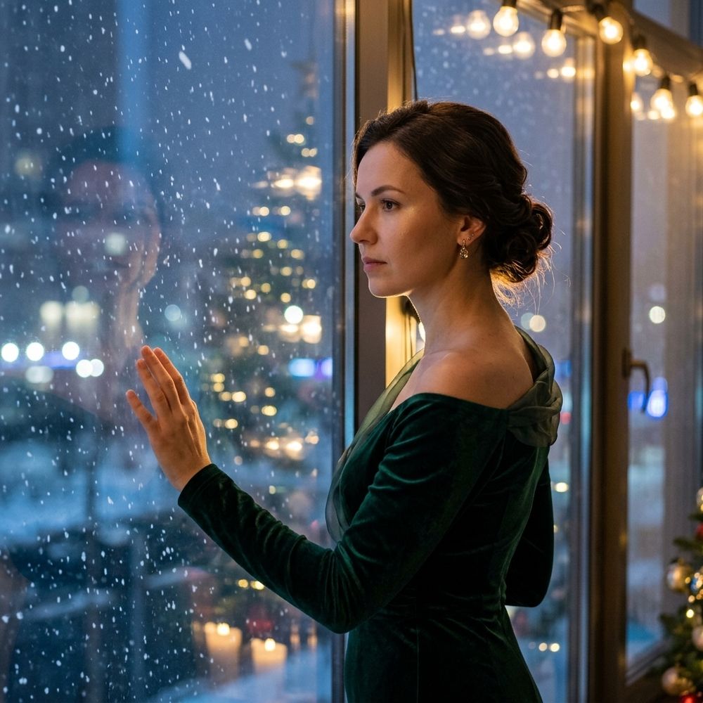 Новогодняя фотосессия в нейросети: 10 готовых промптов 7